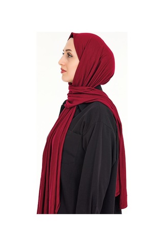 Sensu Tesettür Penye Şal Bordo