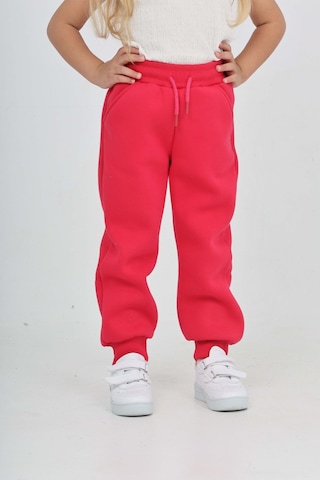 Toontoy Kız Çocuk T Logo Nakışlı Eşofman Alt Fuşya