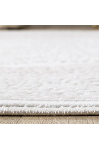 Nova White Koleksiyonu Lüx Beyaz Modern Halılar Nw5121bv