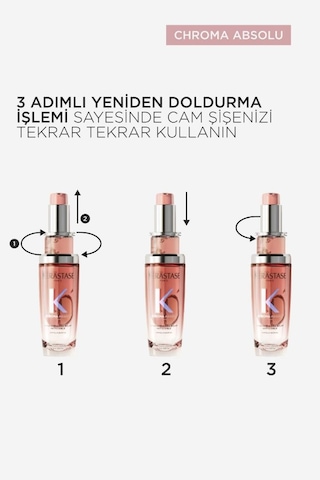 Kerastase Chroma Absolu L'huile Chroma Eclat Boyalı Saçlar Için Bakım Yağı 75 Ml