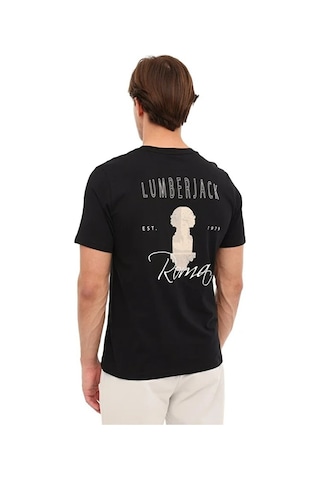Lumberjack 6m Ml Dex 11ıtl1314 6fx Erkek T-shirt 102054941 Siyah