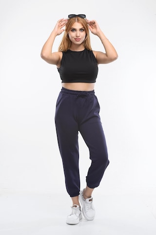 Monox Kadın Oys Jogger Modal Eşofman Altı Lacivert