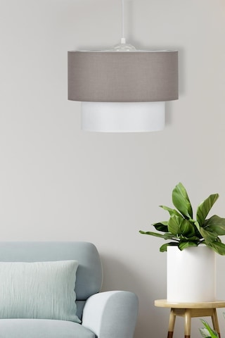 Melon Pasta 25'Lik Antrasit Beyaz Avize