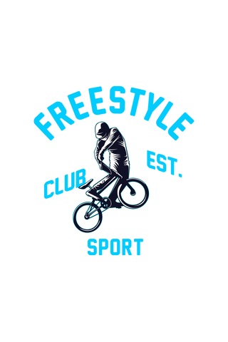 Paybuy Kadın Oversize Tişört %100 Pamuk Freestyle Bmx Klübü Est Baskılı Siyah