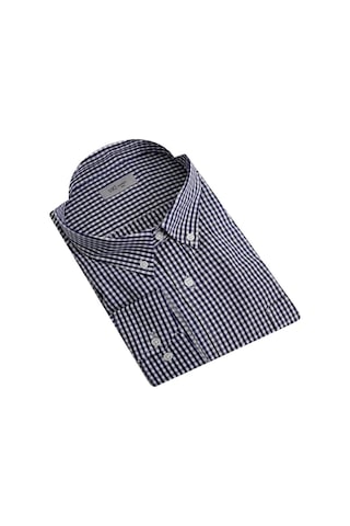 Uki Lacivert Comfortfit Casual Uzun Kol Gömlek Lacivert