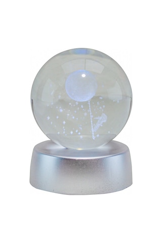 Cam Küre Işıklı Renk Değiştiren Küre Aya Çıkan Astronot