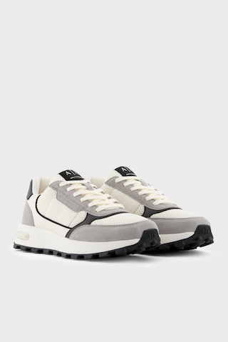 Armani Exchange Erkek Ayakkabı Xm002197 Af17447 Mz442 Beyaz-gri Beyaz-gri