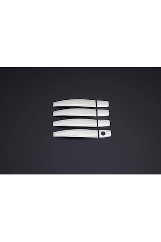 Omsa Line Opel Corsa D İle Uyumlu Krom Deco Kapı Kolu 4 Kapı Desenli 2006-2015 Arası