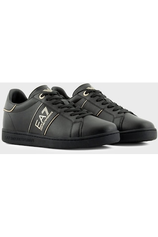Ea7 Unisex Ayakkabı X8x102 Xk346 M701 Siyah-gold Altın - Siyah