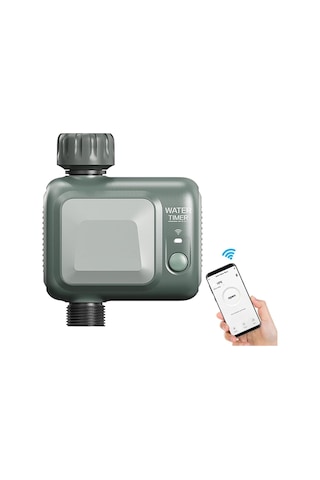 Tek Çıkışlı Akıllı Bahçe Sulama Bilgisayarı, Wifi Hub'lı Otomatik Su Zamanlayıcısı, Çim Ve Bahçe İçin I