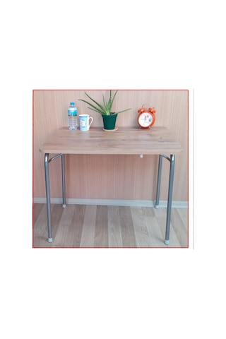 Ayrex Katlanır Ayaklı Pratik Mutfak Balkon Ders Çalışma Masası Katlanan Portatif Piknik Masa 60x100cm Diğer