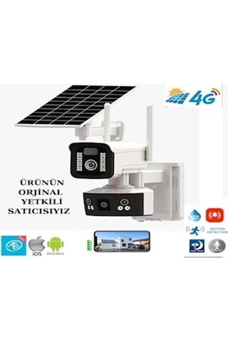 O-kam-3920 6mp 4g Solar Dual Lens Ptz Camera