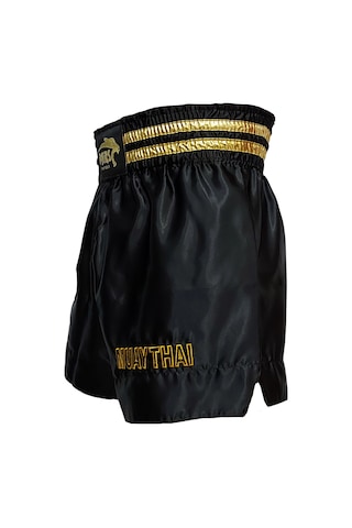 Pars Muay Thai Şortu Nakışlı Siyah PRS-1104
