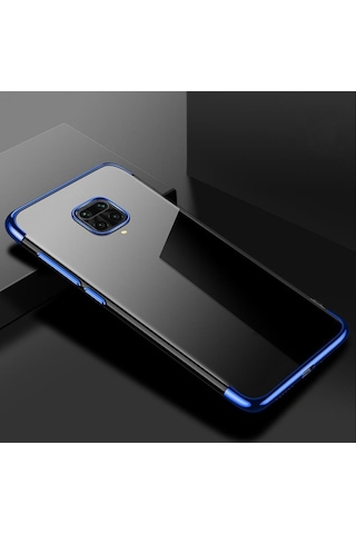 Xiaomi Redmi Note 9 Pro Köse Renkli Kamera Korumali Seffaf Kilif 433032288