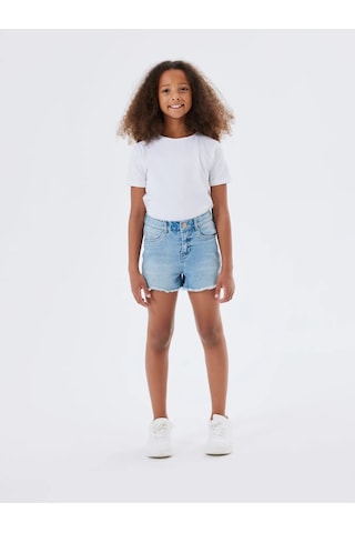 Name It Nkfrose Kız Çocuk Denim Şort 13197313 Mavi