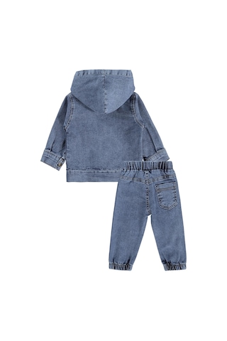Concept Kids Concept Ceketli 3 Lü 6-18 Ay Takım - Mavi