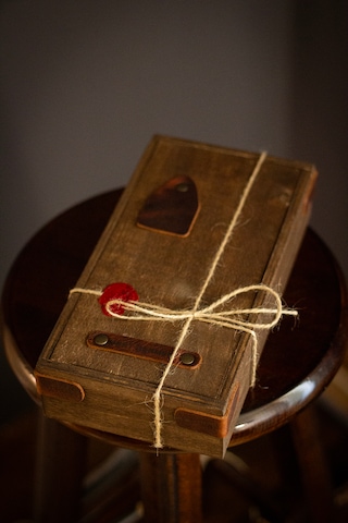 Hediyelik Ahşap Kutu İsimli Büyük