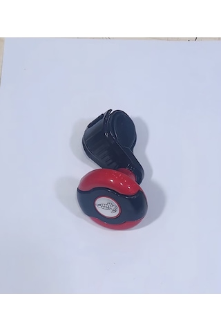 Kırmızı-siyah Dönebilen Vites Topuzu Karakter Stickerlı Çok Renkli