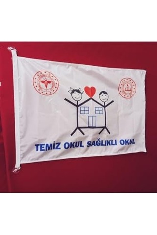 Ayrex Bayrak Temiz Okul Bayrağı 70x105 Diğer