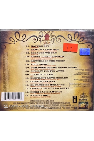 Moulin Rouge Soundtrack Cd