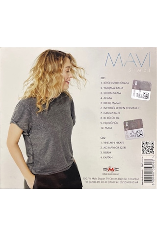 Müzik Cd Sidir - Plak Değildir Cd Mavi Şimdi Double Cd