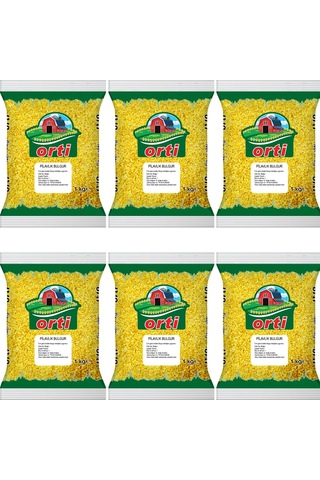 Orti Pilavlık Bulgur 6 x 1 KG