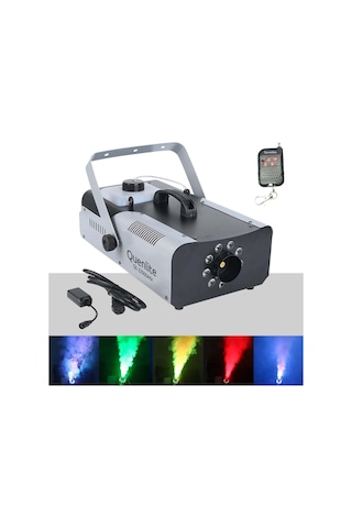 Quenlite Ql-2200 Dmx Rgb Sis Makinası 2200 W Dmx Kontrollü Led Işıklı