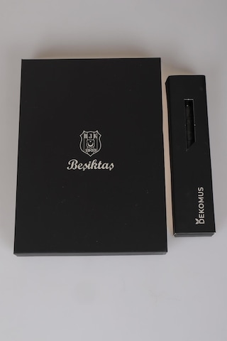 Dekomus İle Lisanslı Beşiktaş Özel Kutulu Deri Ajanda Ve Özel Kutulu Hybrıd Tükenmez Kalem Seti Siyah