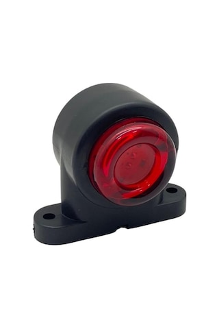 12v-24v Takoz Lambası Mini 12 Ledli Kırmızı-turuncu