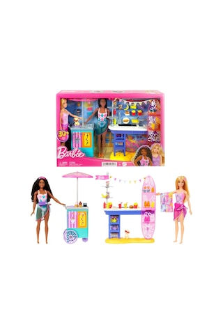 Barbie Brooklyn ve Malibu'nun Sahildeki Yiyecek Standı HNK99