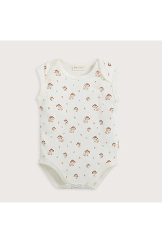 Chakra Woodland Body 2'li Kutu Ekru/baskılı