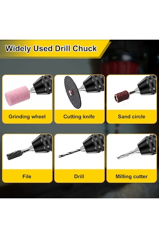 Shineyee 2 Adet Mini Boru Somunu Seti - 0.3-3.6mm Ve 0.8-8mm Çapı, Anahtarsız Tasarım, Altıgen Sap, Elektrikli Vidalama Ve Boru Aletleri İçin Uyumlu