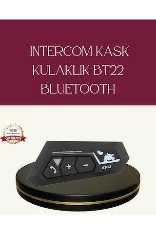 Bfs Motosiklet Sürüşleri İçin Bt22 Kask Bluetooth Kulaklık Mikrofonlu