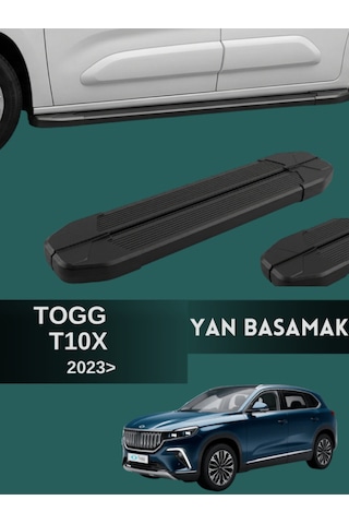 Togg T10x 2023 Model Ve Üzeri Uyumlu Araç Yan Basamak