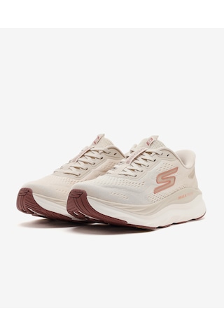 Skechers Max Run Kadın Natürel Koşu Ayakkabısı 129200 Nat Bej