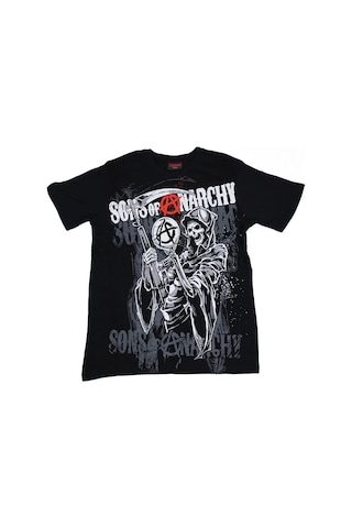 Sons Of Anarchy Tişört Siyah Çok Renkli
