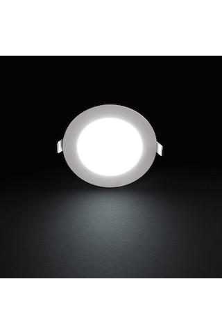 Noas 6w Sıva Altı Yuvarlak Slım Led Panel Beyaz Işık