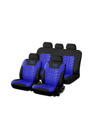 Vkemall Oto Koltuk Kılıfı 4 Adet Gri, Yaylı Gövde Desenli, Tüm Modellere Uygun, Yıkama Uygun, Dayanıklı Ve Kir Tutmayan Kumaş