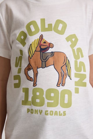 U.S. Polo Assn. Erkek Çocuk Tişört 50327000-vr256 İnci