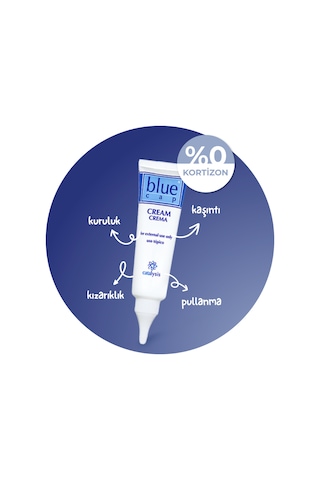 Blue Cap Kuru Ciltler İçin Kortizonsuz Nemlendirici Krem 50 G