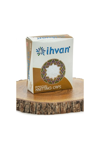 İhvan Beyaz 12'li Namaz Takkesi Beyaz