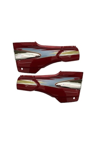 Kanuni Seyhan 125 T Yan Kapak Kırmızı Takım 125-t002