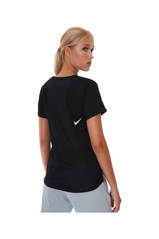 Nike Dri-fit Race Top Ss Kadın Koşu Tişört - Dd5927-9355 SIYAH