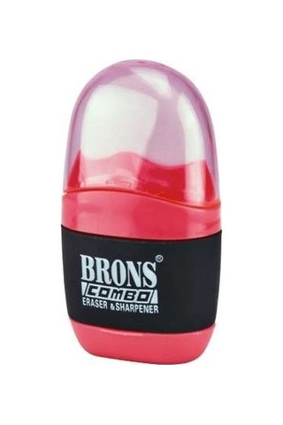 Brons Silgili Kalemtraş Combo 2 Tüm Renkler Br-279 Sarı