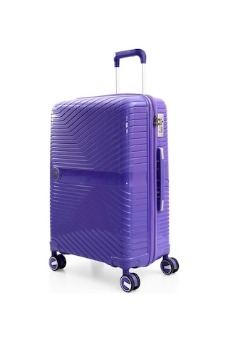 Ççs 5239 Polipropilen Orta Boy Valiz-mor Mor