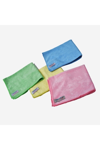 Polikur Premium 3222 Mikrofiber Temizlik & Kurulama Bezi 40X40 Cm 8 Adet