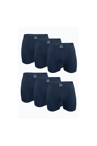 Malabadi Erkek Füme 6 Lı Premium Collection Modal Uzun Boxer 6m250 Füme