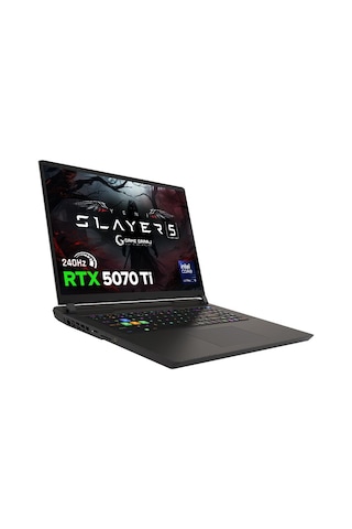 Game Garaj Slayer5 9XL-5070TI C1 Ultra 9 275HX 32 GB 1 TB SSD RTX5070Ti 17" Free Dos Dizüstü Bilgisayar + Çanta