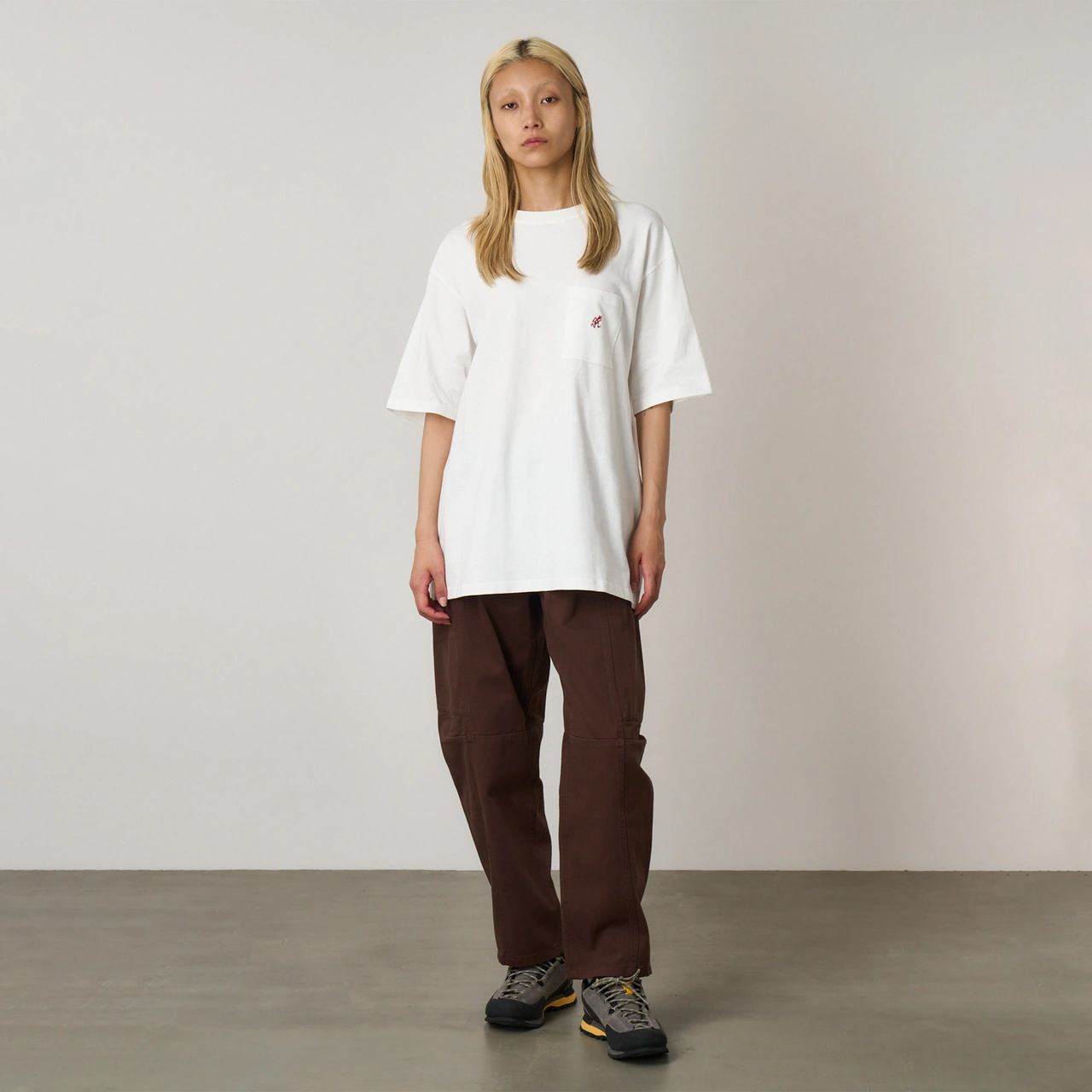 Gramicci One Point Erkek Beyaz T-shirt G304-ogj Beyaz