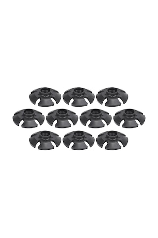 10 Adet Yürüyüş Batonları Kar Çamur Tırmanışı Yedek Uçları Yürüyüş Batonları Tepsi Desteği Çok Renkli